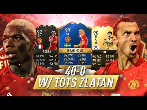 40-0 FUT CHAMPIONS GAMEPLAY RECAP WITH TOTS IBRAHIMOVIC