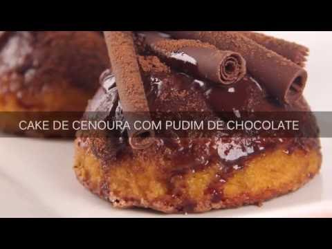 CAKE DE CENOURA COM PUDIM DE CHOCOLATE (Teaser)