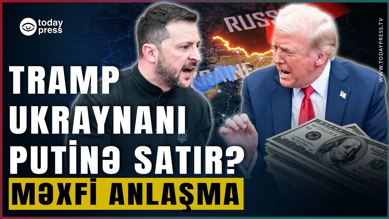 Trump vs Zelenski: Ukrayna liderinin taleyi sual altında! #TodayPressTV
