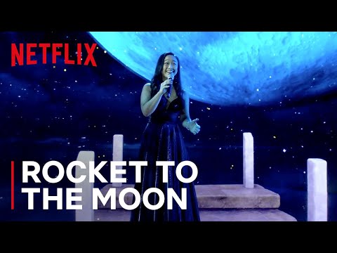 'Rocket to the Moon' Performance Music Video by Cathy Ang | Over The Moon | Netflix After School