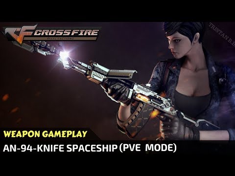 CrossFire - AN-94-Knife Spaceship in Zombie Mode (Full Gameplay) [VVIP Weapon]