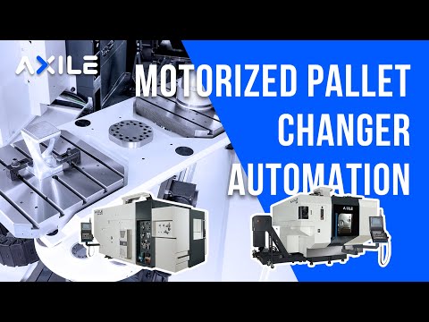 【AXILE solutions】Motorized Pallet Changer Automation Solution