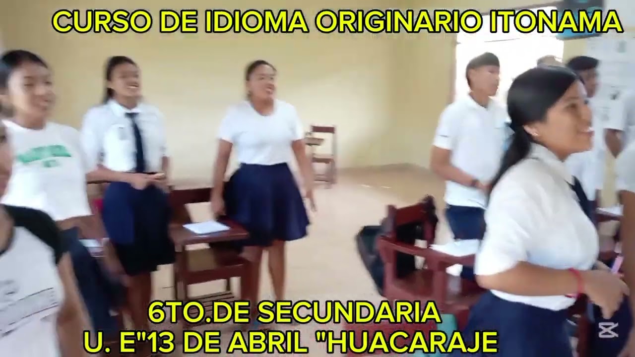 CURSO DE IDIOMA ORIGINARIO ITONAMA _NIVEL BÁSICO, MODALIDAD PRESENCIAL