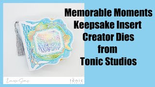 Mermaid album using Tonic Studios Keepsake Creator Insert dies