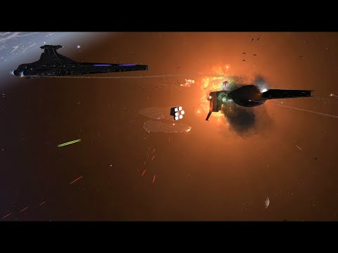 Empire at War FOC - Space Battle at Loronar- Republic vs CIS