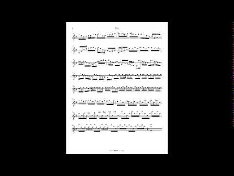 BACH CELLO PRELUDE arr for Saxophone