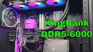 32GB DDR5-6000 CL28 Kit Ft. KingBank