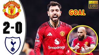 Download lagu Manchester United vs Tottenham 2-0 Highlights & All Goals 2026 🔥 Bruno Fernandes Goal mp3