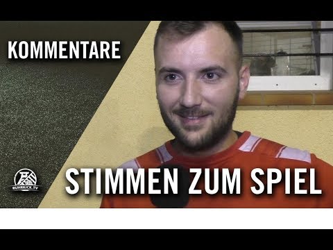 Die Stimme zum Spiel | SV Höntrop - SW Wattenscheid (3. Runde, Kreispokal Bochum)