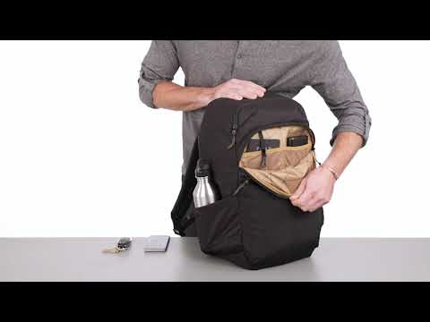 Thule | Backpack | TCAM-8116 Exeo | Backpack for laptop | Juodas video