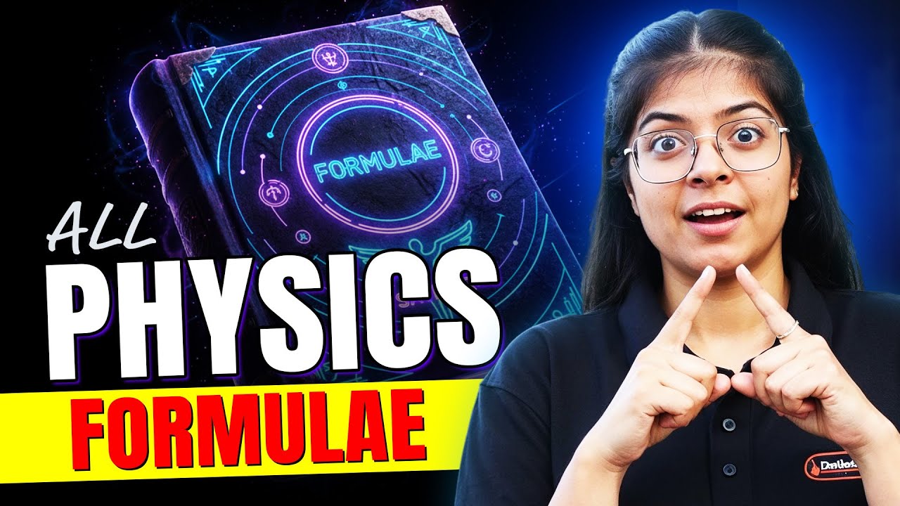 ⚡ All Class 10 Physics Formulas in ONE Video! 💡 | Complete Formula Revision | Aditi Ma’am