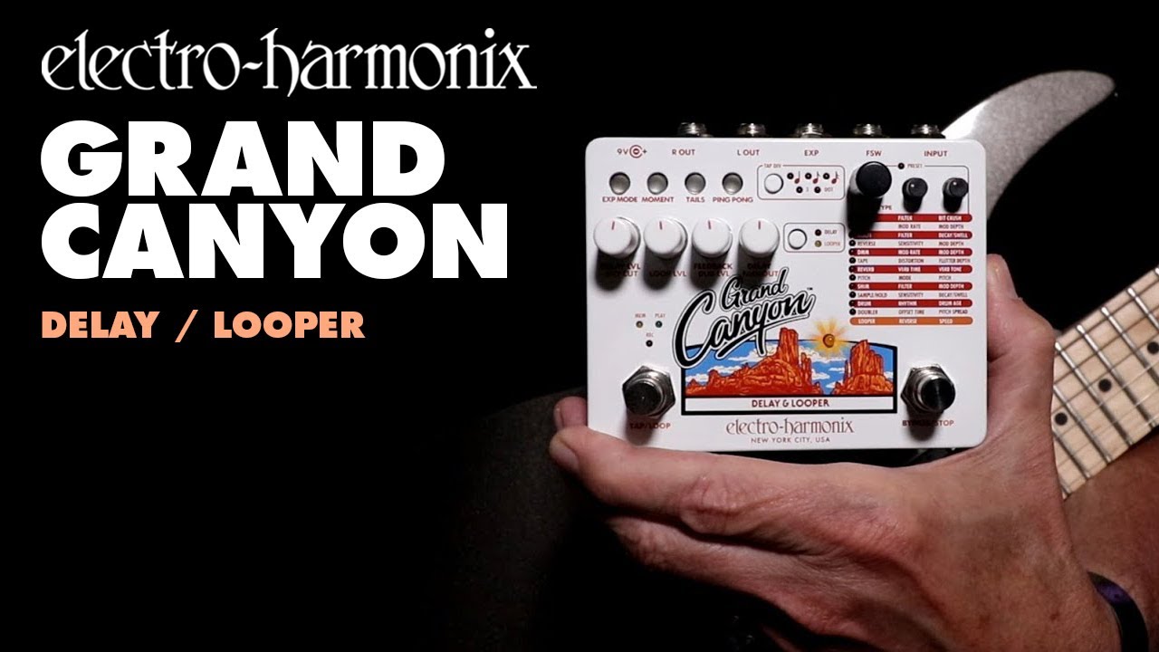 Electro Harmonix Grand Canyon Delay/Looper Pedal