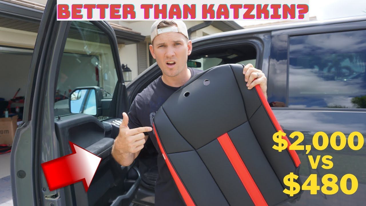 Are These Seat Covers BETTER Than Katzin Kustom Interior Ford F150 Leather Seat Covers