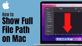 How to Show Full Path for File in Finder on Mac