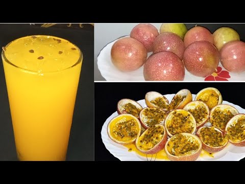 Passion fruit squash |How to make passion fruit sqaush at home |Naseema food stories |