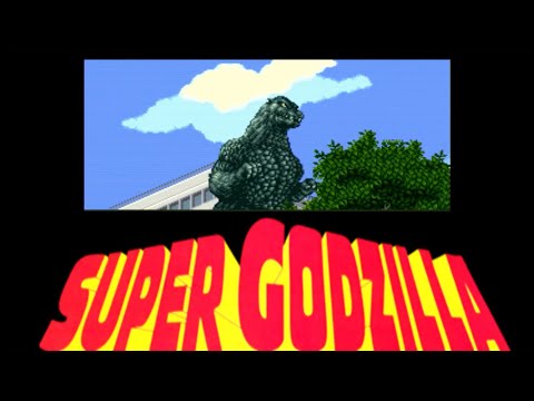 Super Godzilla Full Playthrough || Walkthrough SNES Gameplay #godzilla
