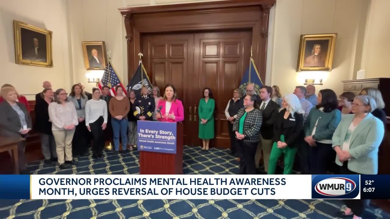 Governor proclaims Mental Health Awareness Month