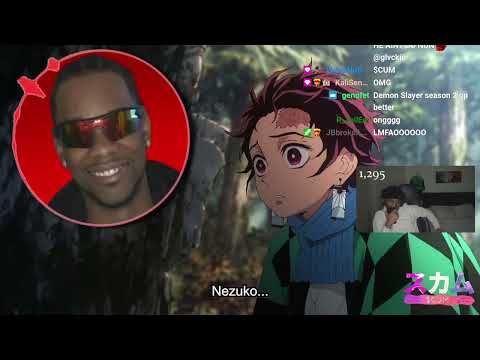 Scumtk Reacts To "So we turned DEMON SLAYER into a DRINKING GAME (ft $cumTK and TKbreezy)"