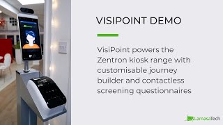 VisiPoint Demo - Customisable Journey Builder and Contactless Screening Questionnaires