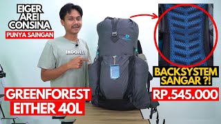 Download lagu REVIEW CARRIER GREENFOREST EITHER  LIGHTWEIGHT 40 L mp3