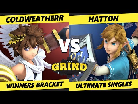 The Grind 222 - Coldweatherr (Pit) Vs. Hatton (Link) Smash Ultimate - SSBU