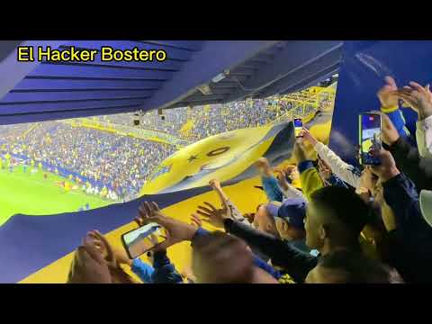 "Carnaval toda la vida / para ser campeón hoy hay que ganar BOCA GODOY CRUZ" Barra: La 12 • Club: Boca Juniors