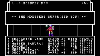Wizardry: Proving Grounds of the Mad Overlord (ウィザードリィ 狂王の試練場) for the NEC PC-88