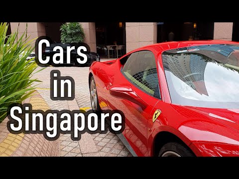A Tour of Singapore's Exotic Cars: Maseratis, Ferraris, and More