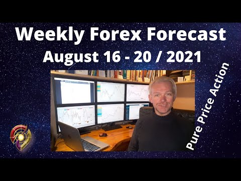 Weekly Forex Forecast Aug 16 - 20/2021EURUSD, GBPUSD, USDJ..