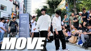 [KPOP IN PUBLIC] TREASURE - 'MOVE (T5)' DANCE COVER 커버댄스 @홍대버스킹