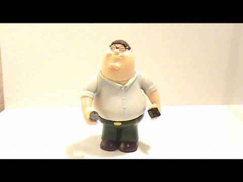 Video review of the 2009 Series I; 6 inch scale Peter Griffin figure from family