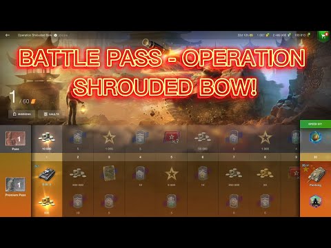 PREMIUM PASS/ BATTLE PASS/ Operation Shrouded BOW on World Of Tanks Blitz WHAT TO BUY? #wotblitz