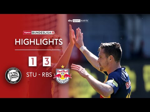Tipico Bundesliga, 29. Runde: SK Sturm Graz - Red Bull Salzburg 1:3