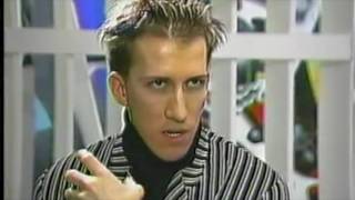 Artist Mark Kostabi Vintage Footage from the 80s