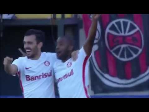 1º Gol de Fabinho pelo Inter - Brasil de Pelotas 0 x 1 Internacional - Serie B 2017