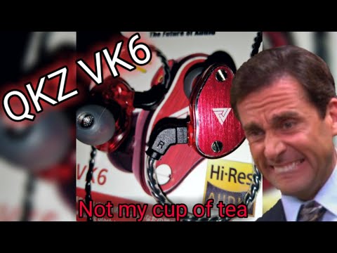 QKZ VK6 - Oh no... - Unboxing and Review (Mic test vs VK4)