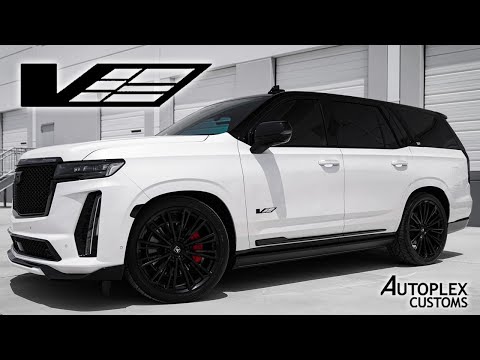 2023 ESCALADE V LOWERED ON 24'S! IS THIS THE BEST SUV? FOR SALE!
