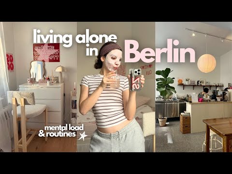 living alone diaries ⭐️ not my best week in Berlin 🎧🫐
