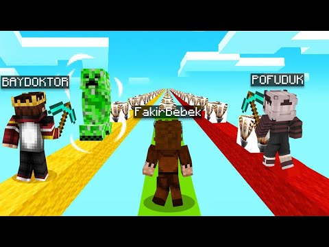 SKİBİDİ TUVALET ŞANS BLOKLARI  😱 - Minecraft