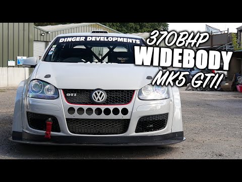 This 370BHP *WIDEBODY* MK5 Golf GTI is a Track MONSTER!
