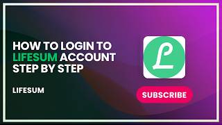 How to Login to Lifesum Account Step by Step