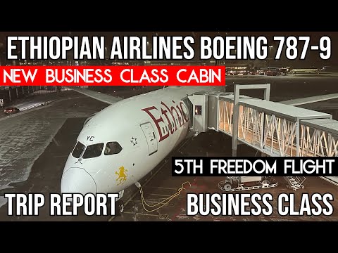 YouTube thumbnail for Ethiopian Airlines Boeing 787-9