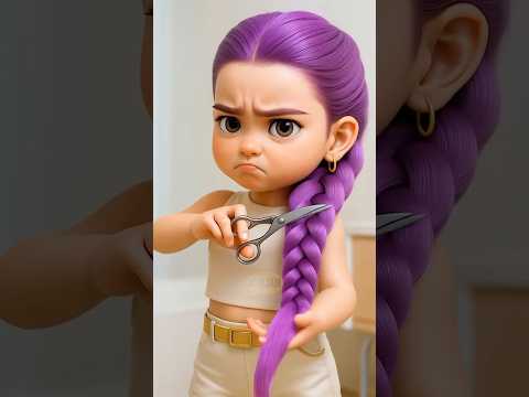 😱✂️BABY RUMI ACCIDENTALLY CUT HER HAIR...Whoops! 😬