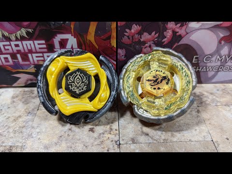 Vulcan Horuseus 145D vs Nightmare Rex SW145SD | Metal Fight Beyblade メタルファイトベイブレード