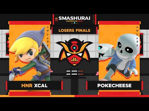 Smashurai: Superstar Dojo - HNR | Xcal (Toon Link) Vs. Pokecheese (Mii Gunner) Losers Semis