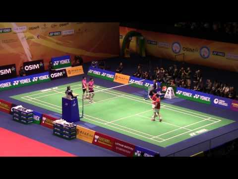 2011 Hong Kong Open - MD F - Yun Cai / Haifeng Fu [CHN] vs Jae Sung Jung / Yong Dae Lee [KOR] - G3