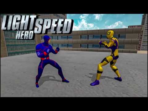 Super Light Speed Hero City : Rescue Mission
