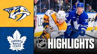 Toronto Maple Leafs vs Nashville Predators