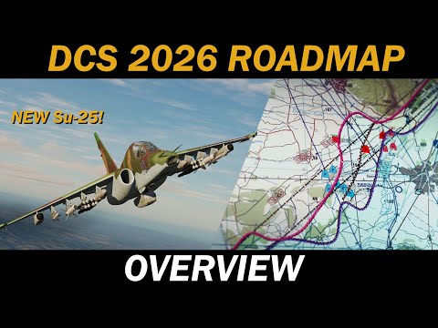 Su-25 update, Vulkan API & More! | DCS World 2026 Roadmap Overview
