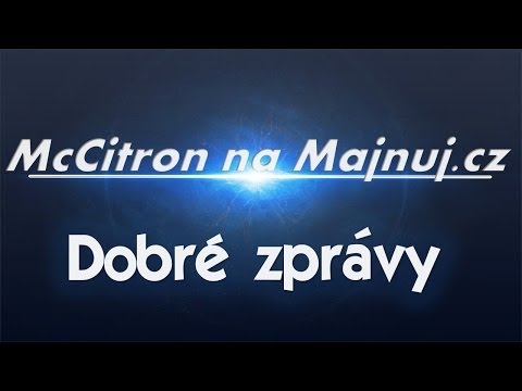 McCitron na Majnuj.cz - Dobré Zprávy